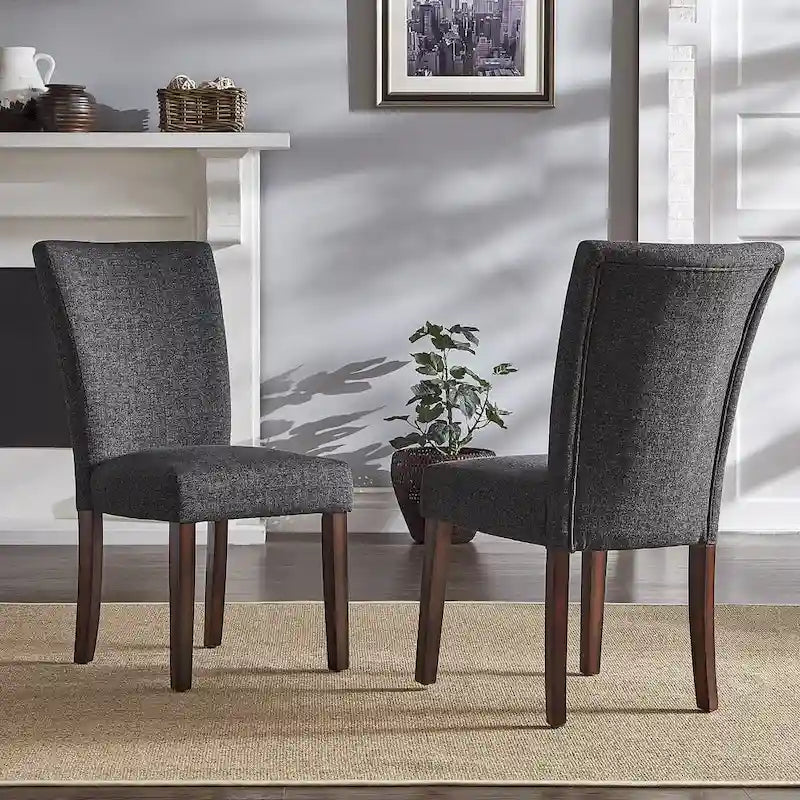 Cannes Upholstered Parson Dining Chair (Set of 2) by iNSPIRE Q Bold