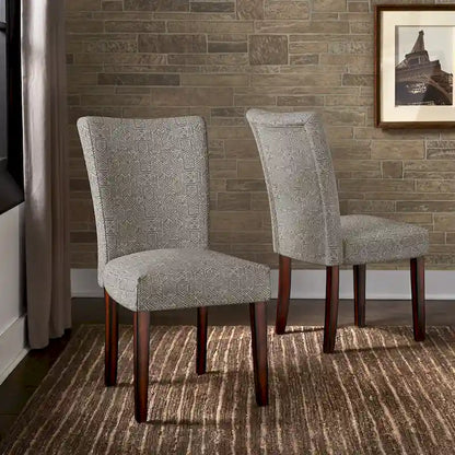 Cannes Upholstered Parson Dining Chair (Set of 2) by iNSPIRE Q Bold