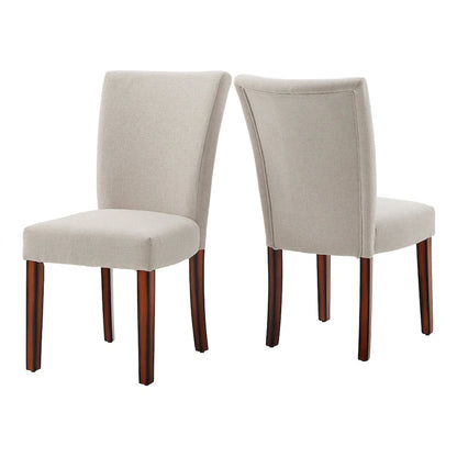 Cannes Upholstered Parson Dining Chair (Set of 2) by iNSPIRE Q Bold