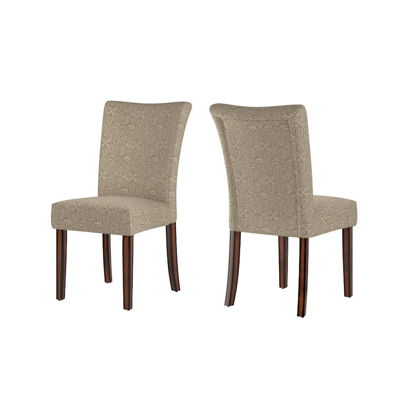 Cannes Upholstered Parson Dining Chair (Set of 2) by iNSPIRE Q Bold