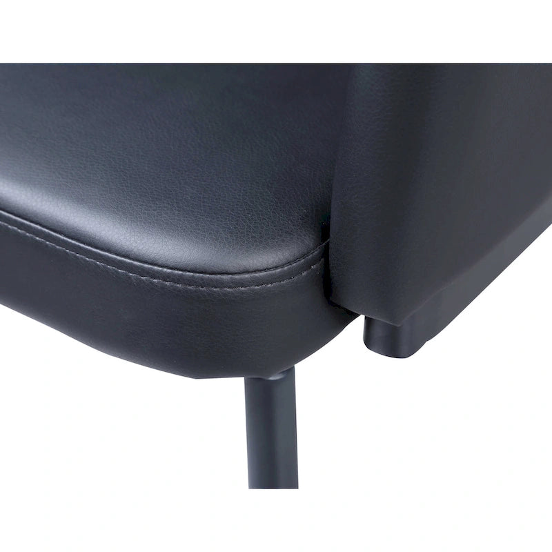 Somette Modern Club Arm Chair with Memory Swivel, Set of 2