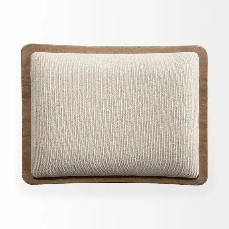 Katniss Cream Fabric Seat with Gold Metal Frame Counter Stool