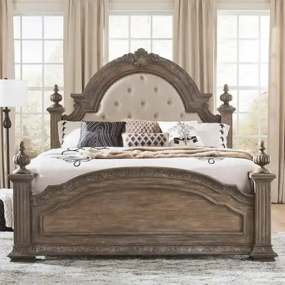 Carlisle Court Chestnut Finish Poster Bed