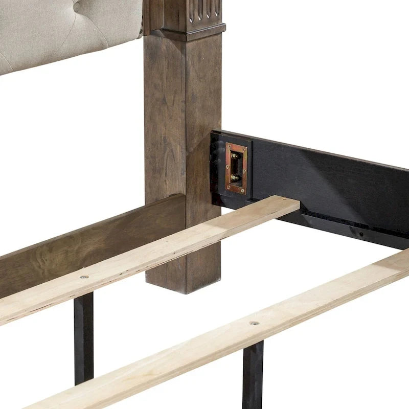 Carlisle Court Chestnut Finish Poster Bed