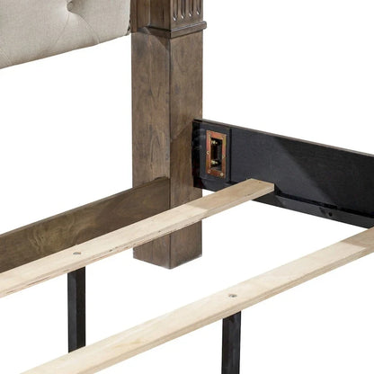 Carlisle Court Chestnut Finish Poster Bed