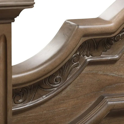 Carlisle Court Chestnut Finish Poster Bed