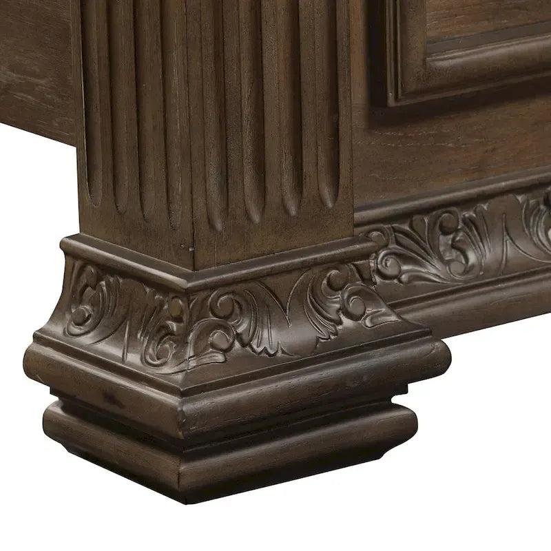 Carlisle Court Chestnut Finish Poster Bed