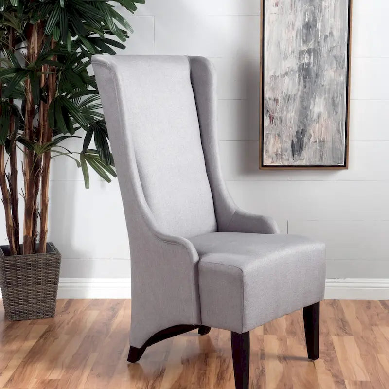 Callie High-back Fabric Dining Chair by Christopher Knight Home - 23.25 L x 28.75 W x 46.25 H