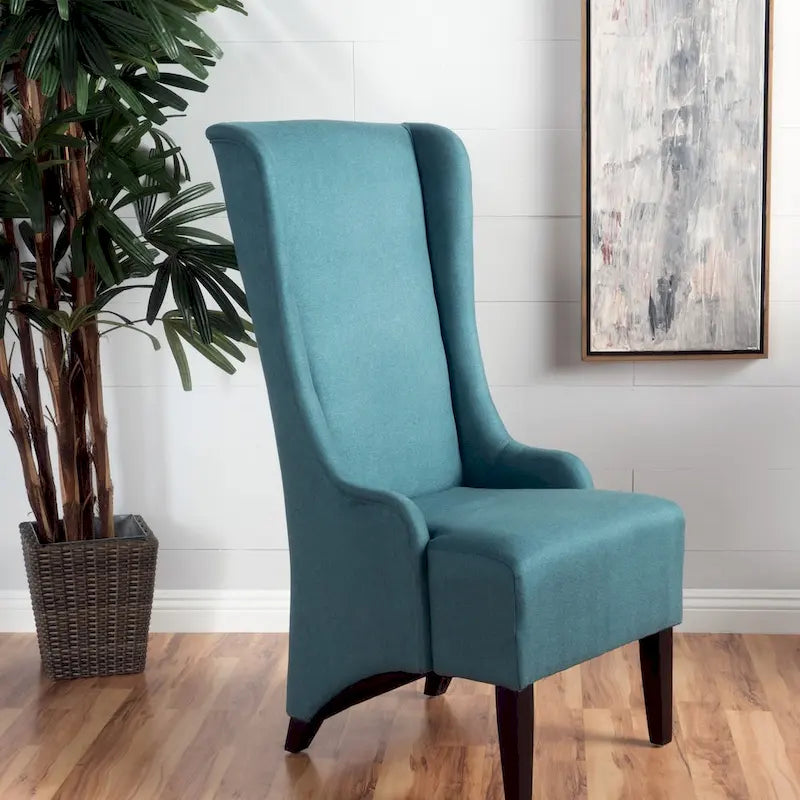 Callie High-back Fabric Dining Chair by Christopher Knight Home - 23.25 L x 28.75 W x 46.25 H