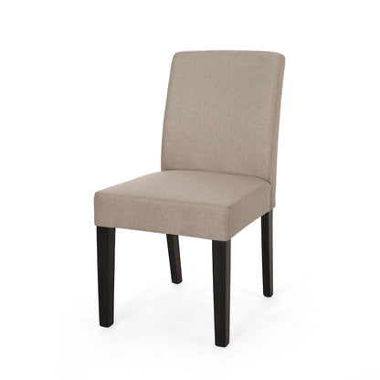 Kuna Contemporary Upholstered Dining Chair (Set of 2) by Christopher Knight Home
