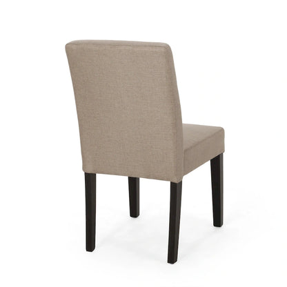 Kuna Contemporary Upholstered Dining Chair (Set of 2) by Christopher Knight Home