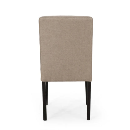 Kuna Contemporary Upholstered Dining Chair (Set of 2) by Christopher Knight Home