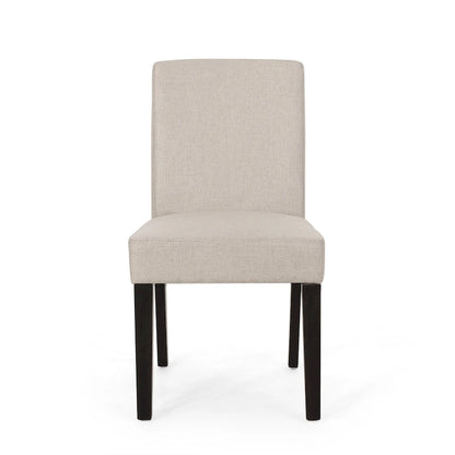 Kuna Contemporary Upholstered Dining Chair (Set of 2) by Christopher Knight Home