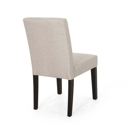 Kuna Contemporary Upholstered Dining Chair (Set of 2) by Christopher Knight Home