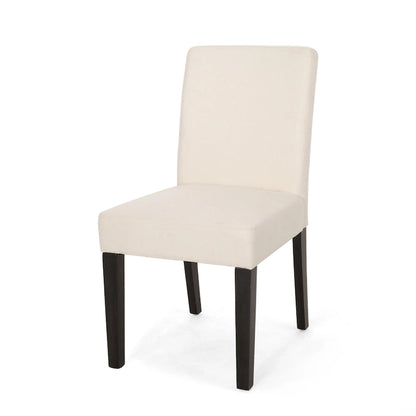 Kuna Contemporary Upholstered Dining Chair (Set of 2) by Christopher Knight Home