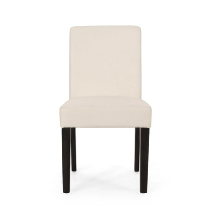 Kuna Contemporary Upholstered Dining Chair (Set of 2) by Christopher Knight Home