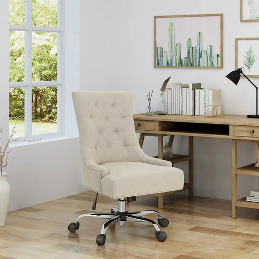 Americo Contemporary Tufted Office Chair by Christopher Knight Home