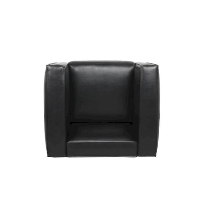 Goyette Faux Leather Club Chair by Christopher Knight Home