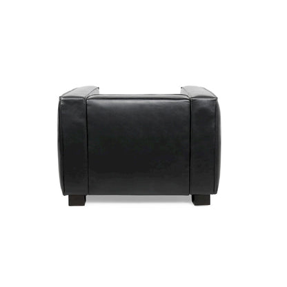 Goyette Faux Leather Club Chair by Christopher Knight Home