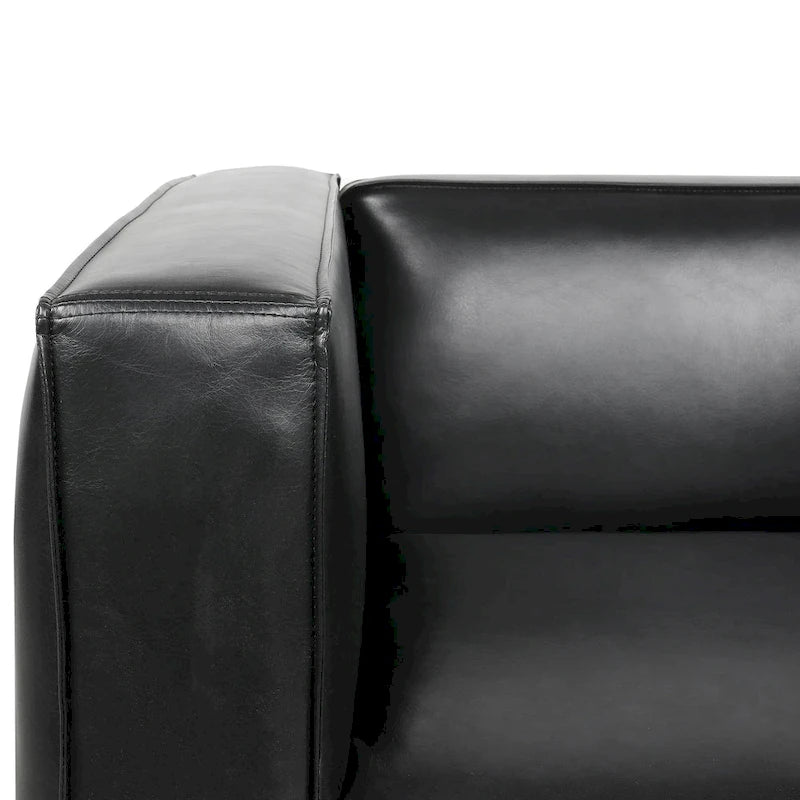 Goyette Faux Leather Club Chair by Christopher Knight Home