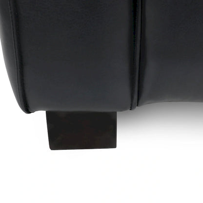 Goyette Faux Leather Club Chair by Christopher Knight Home