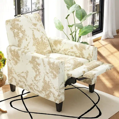 Darvis Floral Recliner Club Chair by Christopher Knight Home