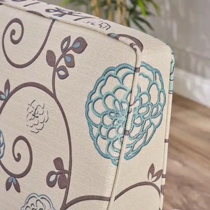 Darvis Floral Recliner Club Chair by Christopher Knight Home