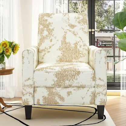 Darvis Floral Recliner Club Chair by Christopher Knight Home