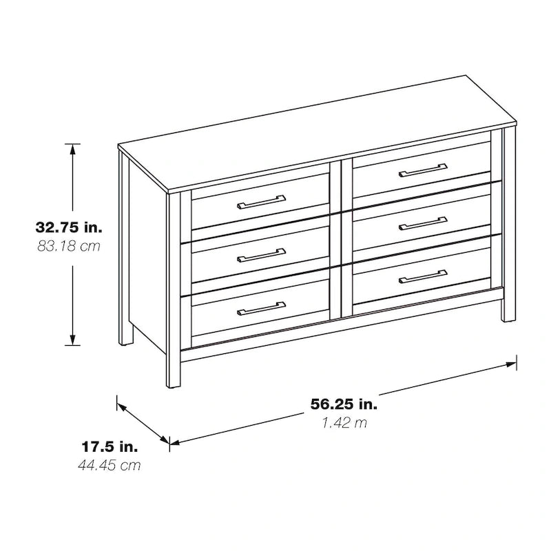 Stonebrook 6-Drawer Dresser