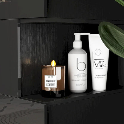 6 Drawer Chest Bedroom Modern High Gloss Wood Dresser Closet Storage