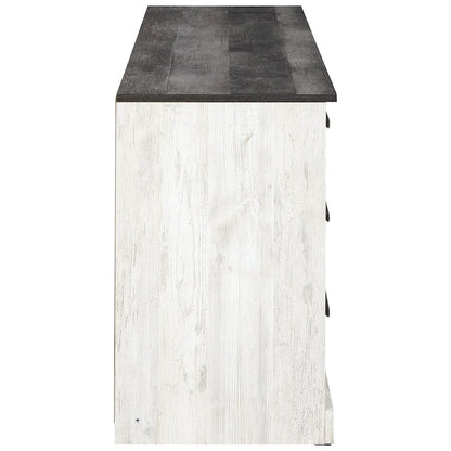 Signature Design by Ashley Shawburn Contrasting Woodgrain Chest of Drawers