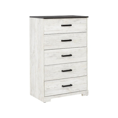 Signature Design by Ashley Shawburn Contrasting Woodgrain Chest of Drawers