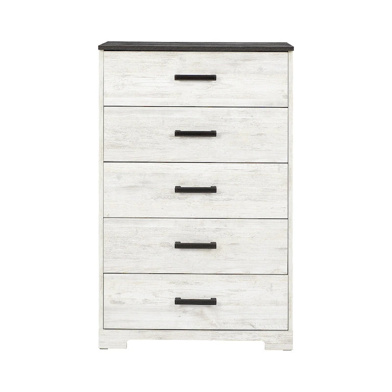 Signature Design by Ashley Shawburn Contrasting Woodgrain Chest of Drawers