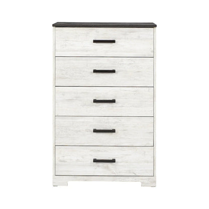 Signature Design by Ashley Shawburn Contrasting Woodgrain Chest of Drawers