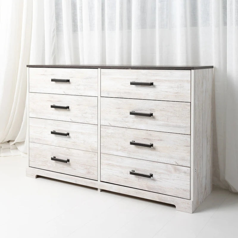 Signature Design by Ashley Shawburn Contrasting Woodgrain Chest of Drawers