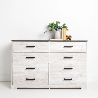 Signature Design by Ashley Shawburn Contrasting Woodgrain Chest of Drawers