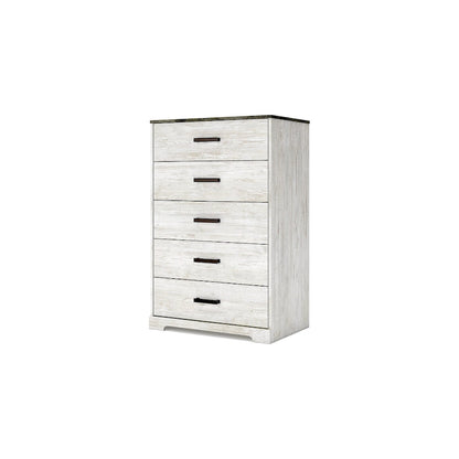 Signature Design by Ashley Shawburn Contrasting Woodgrain Chest of Drawers