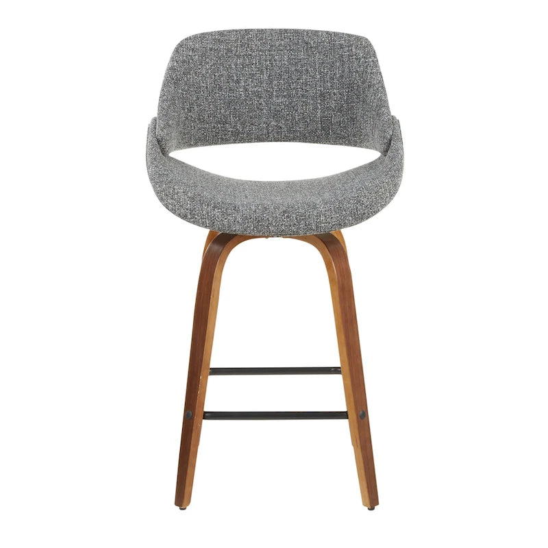 Carson Carrington Svellingen 26 Fixed-Height Counter Stool with Square Footrest (Set of 2)