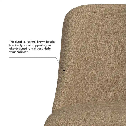 HomePop Hemet Gayle Upholstered Modern Dining Chair