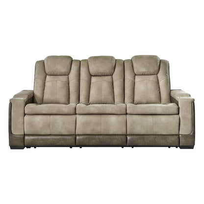 Next-Gen DuraPella Power Recliner Sofa with Adjustable Headrest