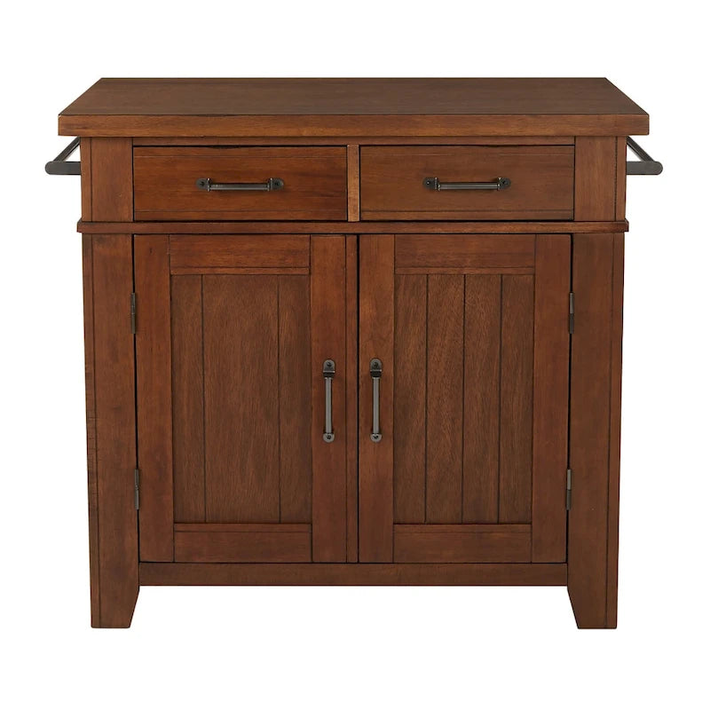 Copper Grove Mandevilla Oak Kitchen Island