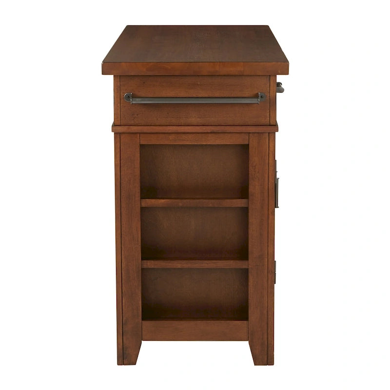 Copper Grove Mandevilla Oak Kitchen Island