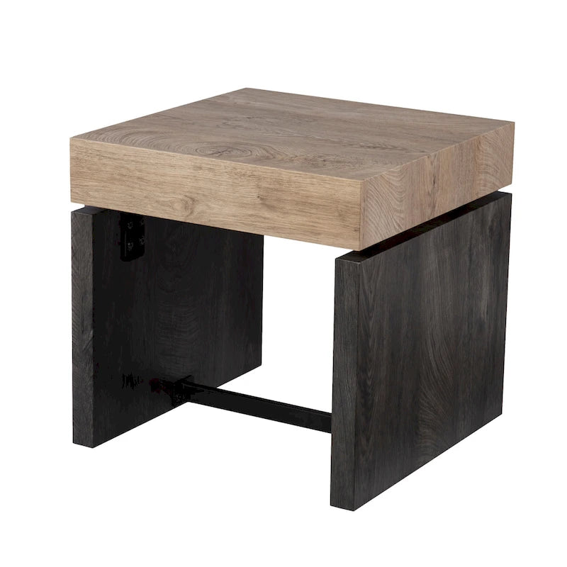 SEI Furniture Hedgefield Duo-Tone Side Table