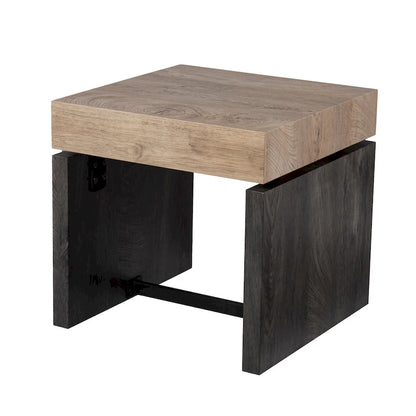 SEI Furniture Hedgefield Duo-Tone Side Table