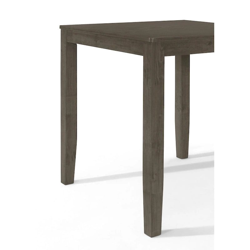 CraftPorch Simple Classy Square Counter Height Dining Table - Grey