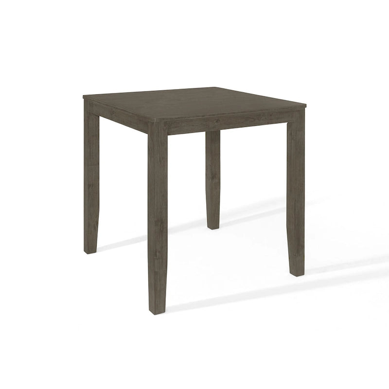 CraftPorch Simple Classy Square Counter Height Dining Table - Grey