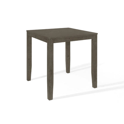CraftPorch Simple Classy Square Counter Height Dining Table - Grey