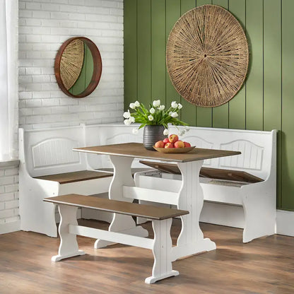 Simple Living Washington 3-piece Breakfast Nook with Storage