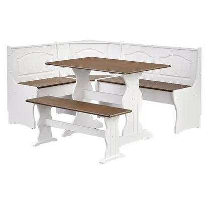 Simple Living Washington 3-piece Breakfast Nook with Storage