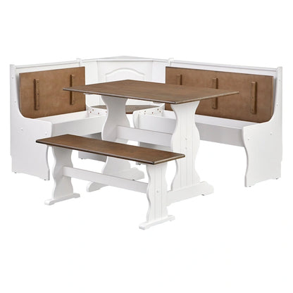 Simple Living Washington 3-piece Breakfast Nook with Storage